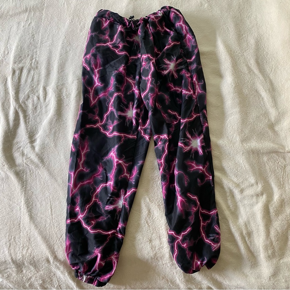 Missguided Women’s Lightening Pants / Joggers Size 8 US Good Condition